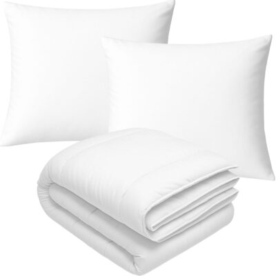 Kołdra i poduszki 160x200+2x 70x80 zestaw hotelowy