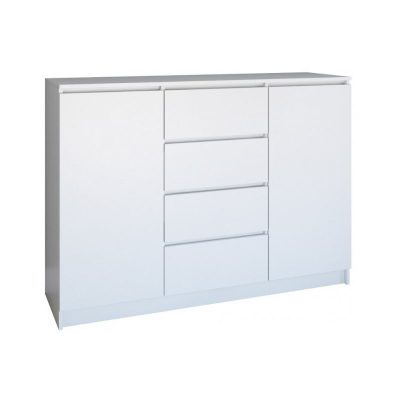 Komoda Homeli 2D4S 120 - biel