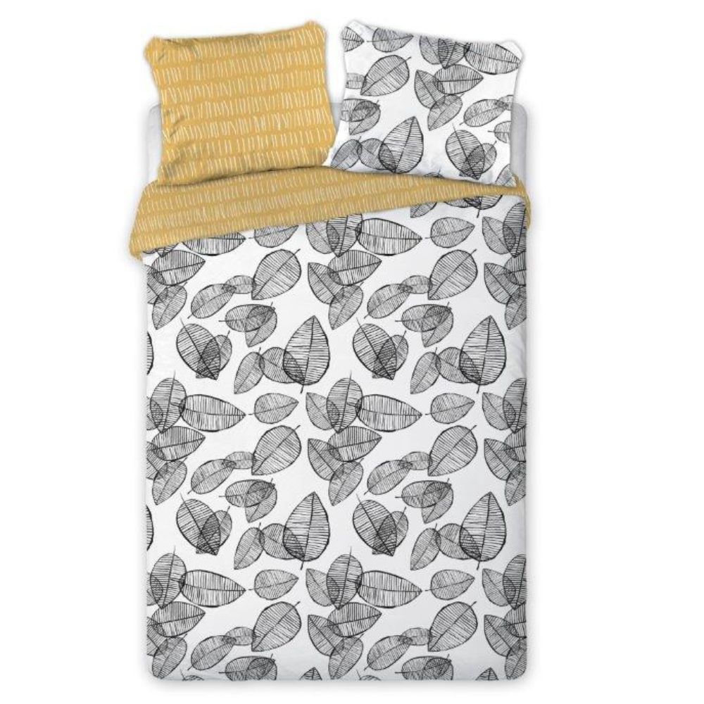 Pościel 160x200 Bawełna Listki