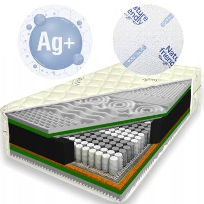 Materac 120x200 Masujący SILVER EXCLUSIVE