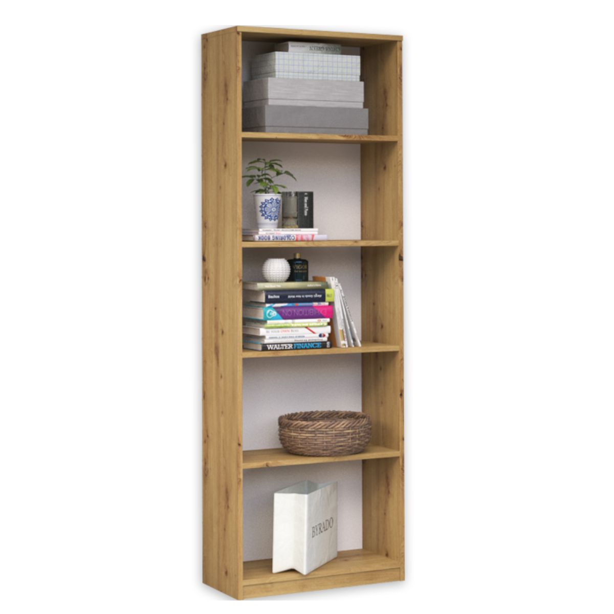 Regał Homeli R40  dąb aristan