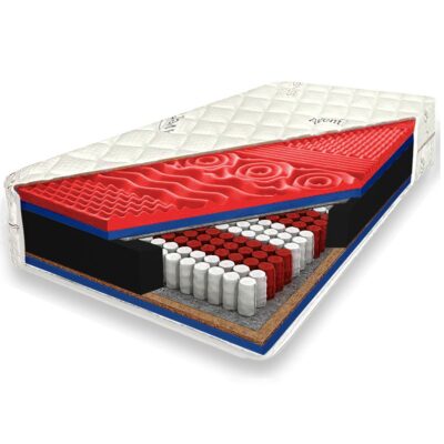 Materac 120x200 Masujący RED ZONE KOKOS