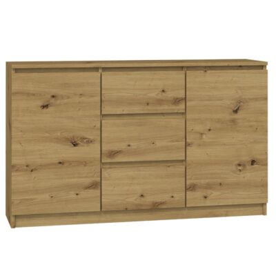 Komoda Homeli 2D3S-120 dąb-artisan