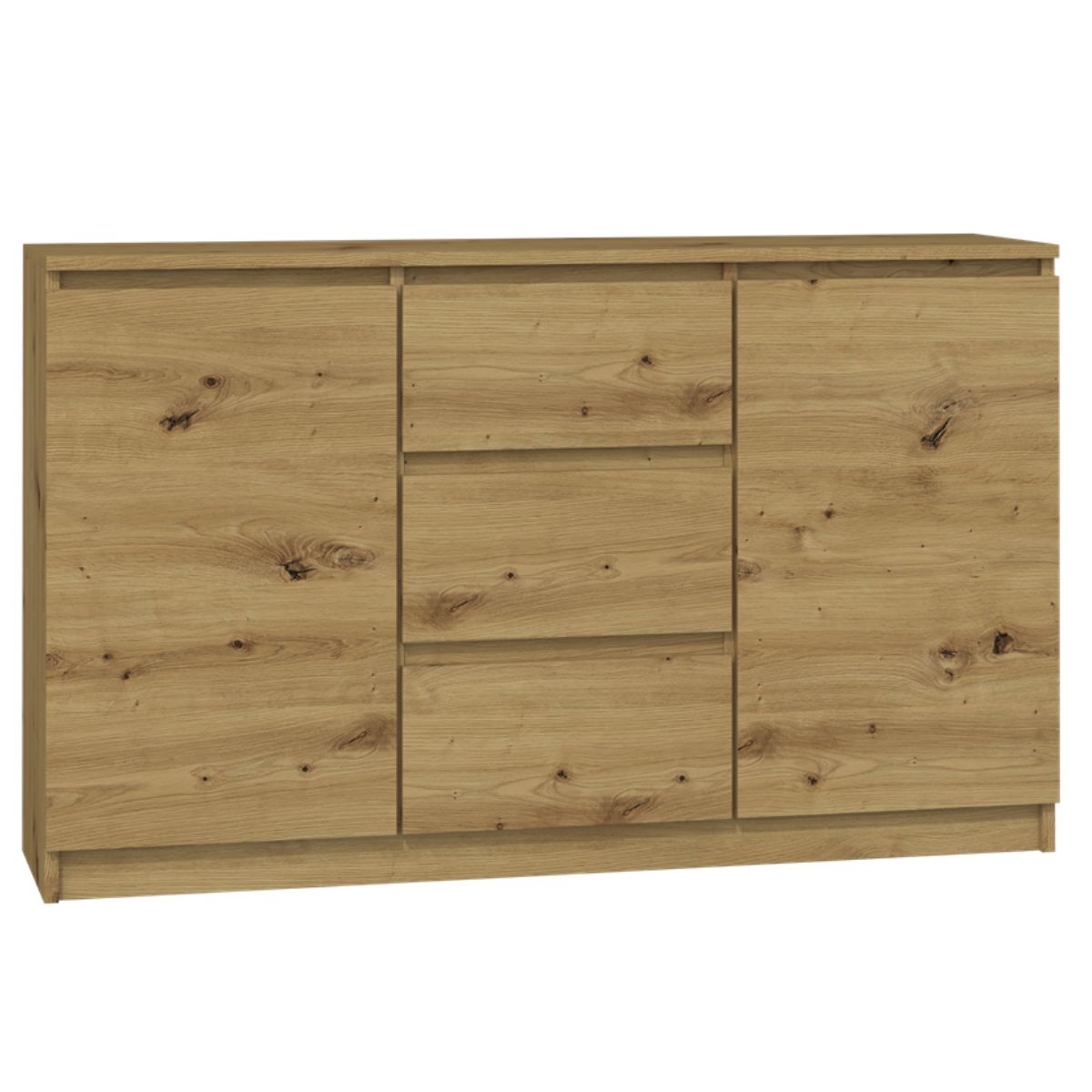 Komoda Homeli 2D3S-120 dąb-artisan