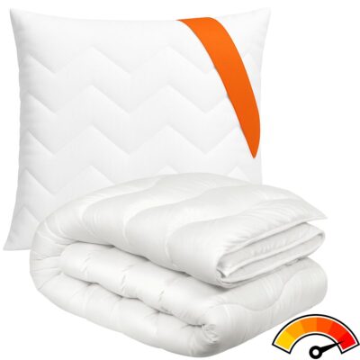 Kołdra i Poduszka 160x200+70x80 zestaw zimowy