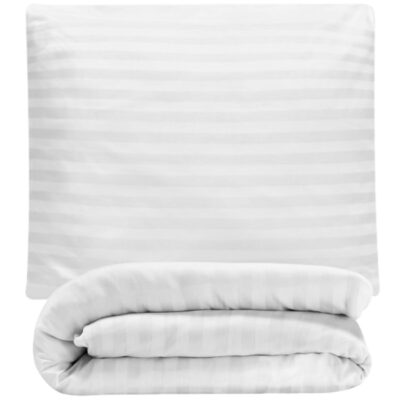 Pościel Hotelowa Adamaszek 140x200 + Poszewka 50x60 / 70x80/ 50x70 Bawełniana 150gr