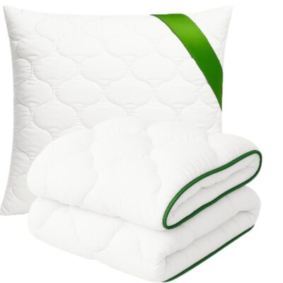 Kołdra i Poduszka 140x200+1x 50x60 Aloe vera