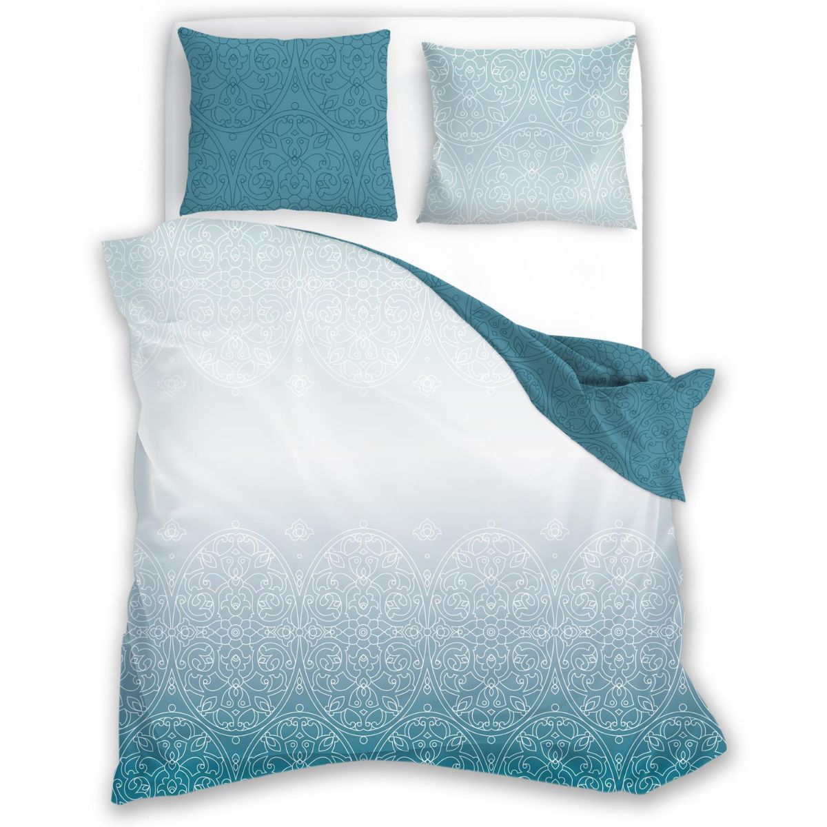 Pościel 160x200 Bawełna blue