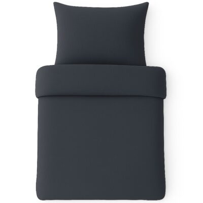 Pościel 140x200+70x80 Popielata