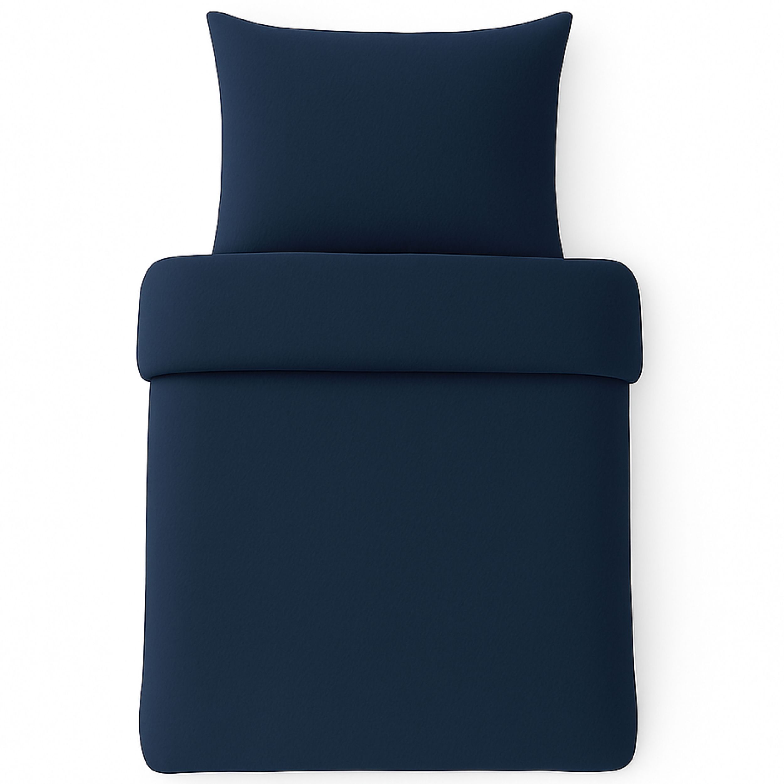 Pościel 140x200+70x80 Granatowa