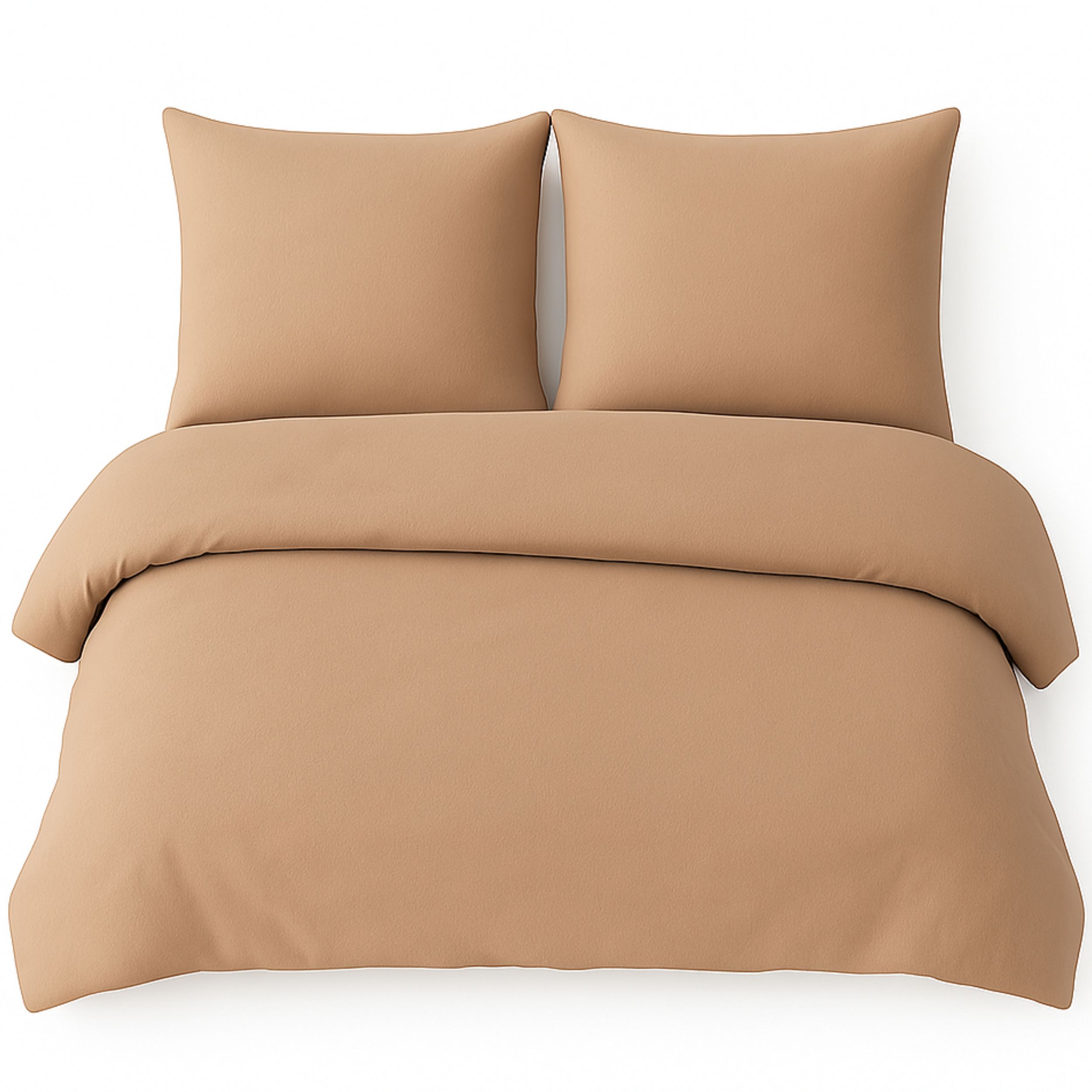 Komplet Pościeli 160x200 Beżowa 3-części