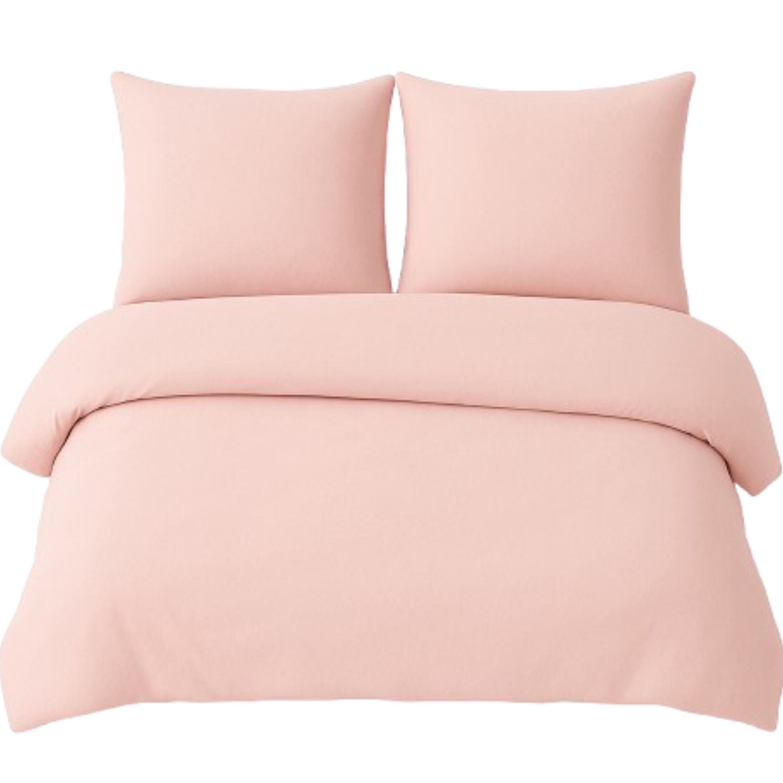 Komplet Pościeli 160x200 Pudrowy Róż 3-części