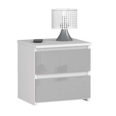 SZAFKA NOCNA CL2 40 cm METALIK AKRYL POŁYSK