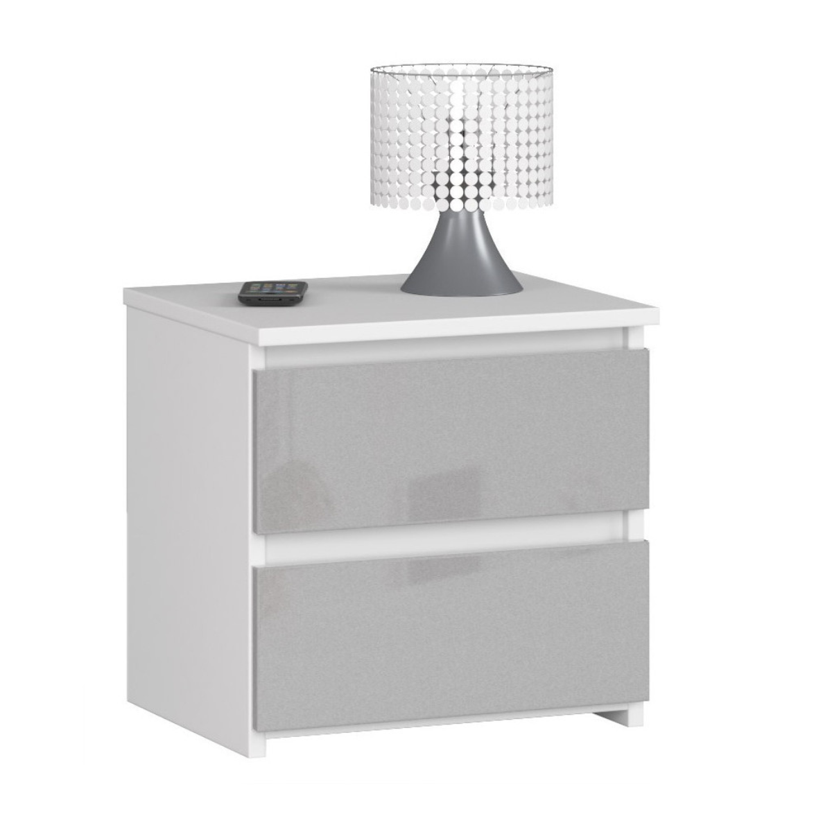 SZAFKA NOCNA CL2 40 cm METALIK AKRYL POŁYSK