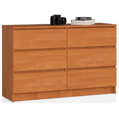 KOMODA K 120 cm 6 SZUFLAD OLCHA