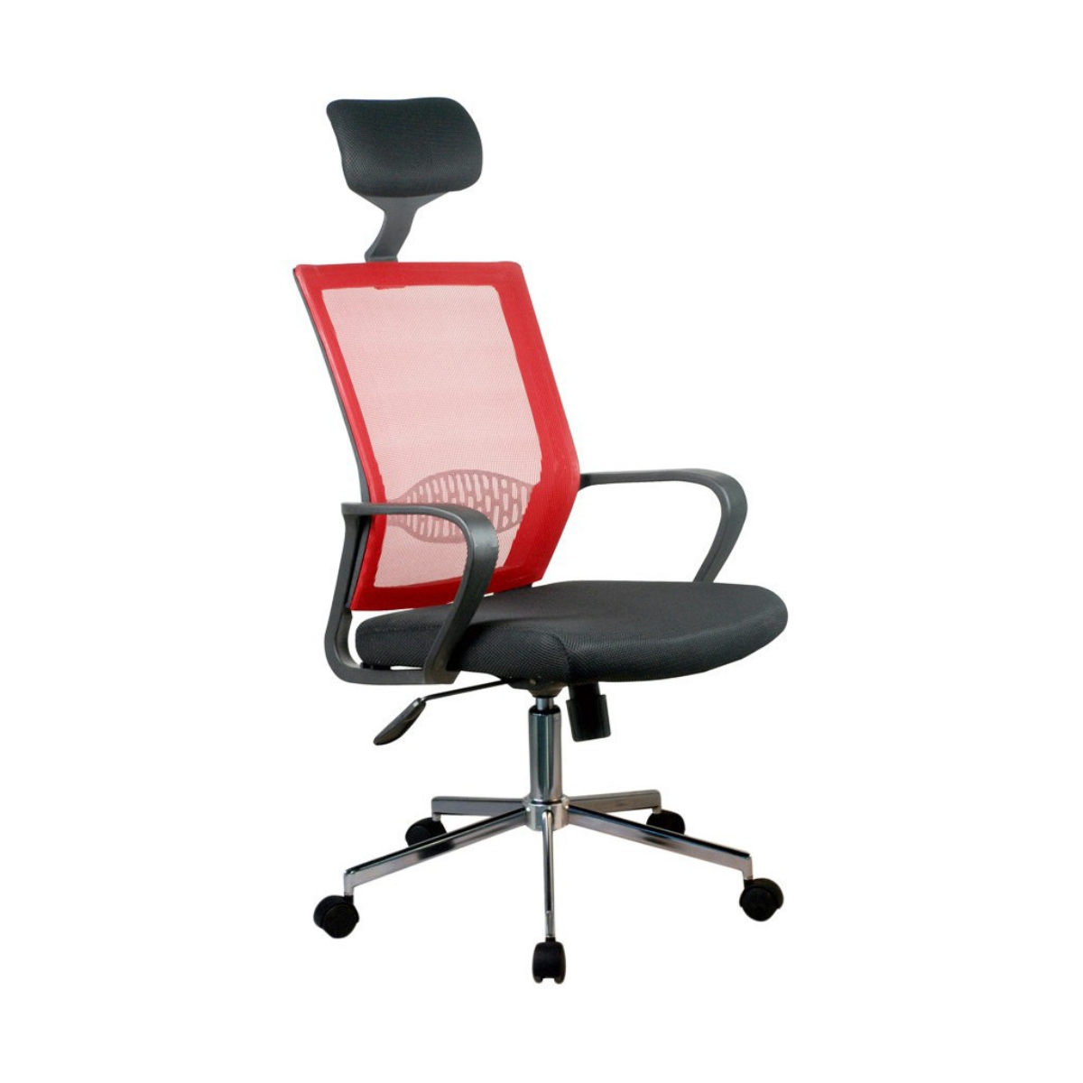 Fotel biurowy OCF-9 materiałowy - Czerwony